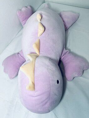 NEW Pillowfort Placid Purple Dino Weighted Plush 24" Ages 3+ Target 2025 NWOT